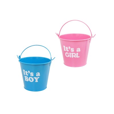 Метална кофичка "It's a Boy/ Girl"
