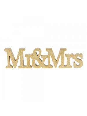 3D орнамент „Mr & Mrs“