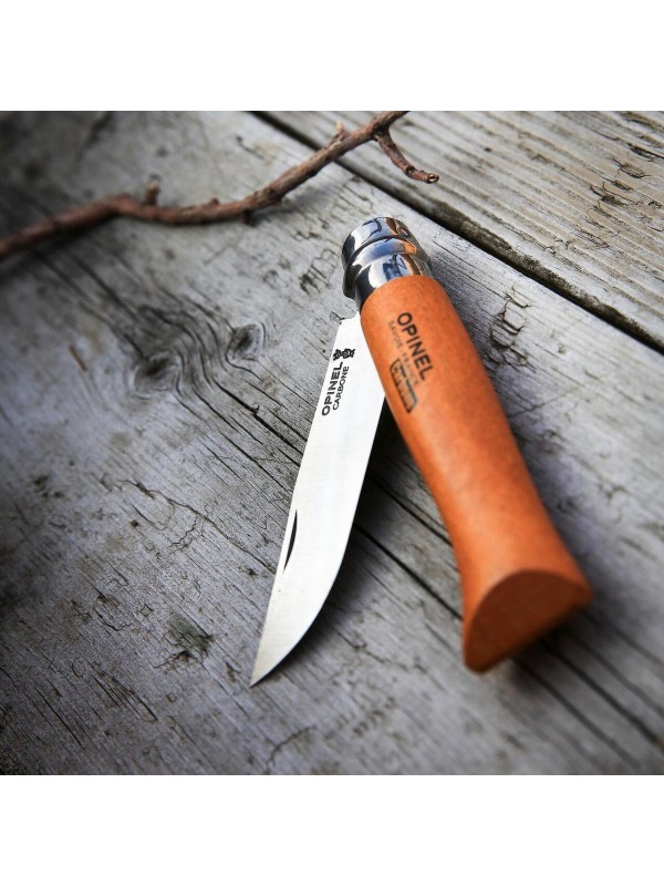 Сгъваем нож Opinel №9 Carbone, острие 9 см
