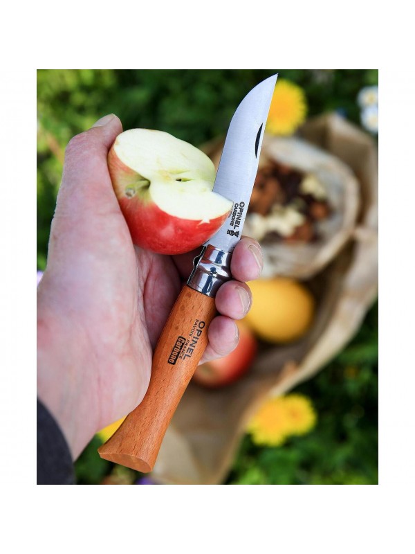 Сгъваем нож Opinel №9 Carbone, острие 9 см