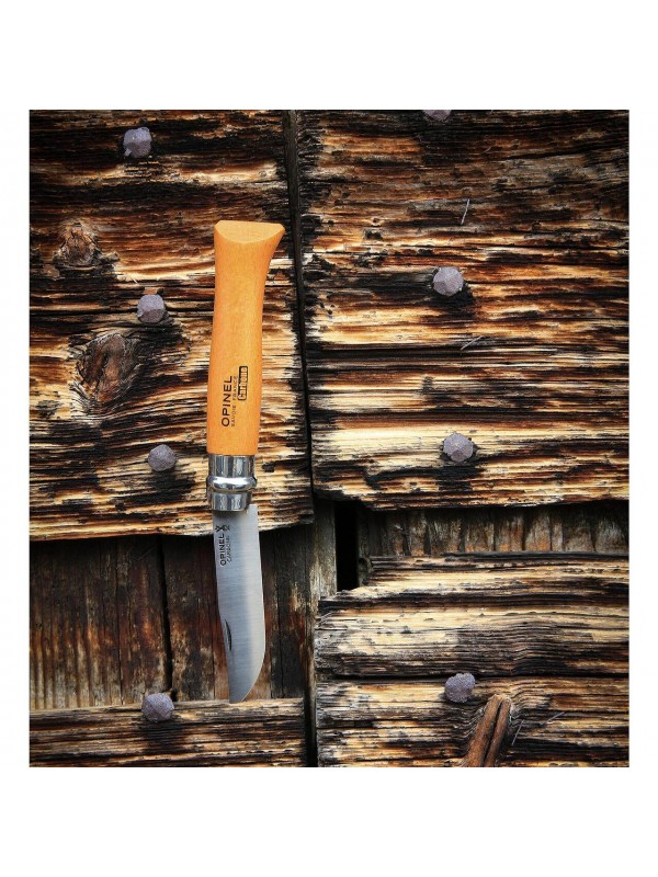 Сгъваем нож Opinel №9 Carbone, острие 9 см